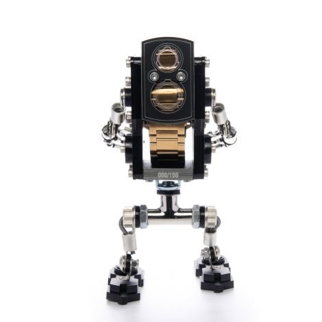Robotoys X Automatic Twin Lens Watch, Gold