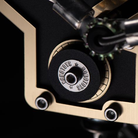 Robotoys X Automatic Twin Lens Watch, Gold