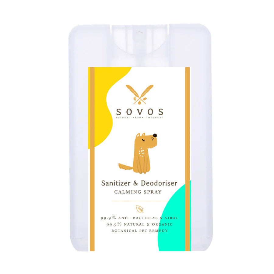 Organic Sanitizer & Deodoriser Calming Spray for Dogs | Sovos - Wake Concept Store