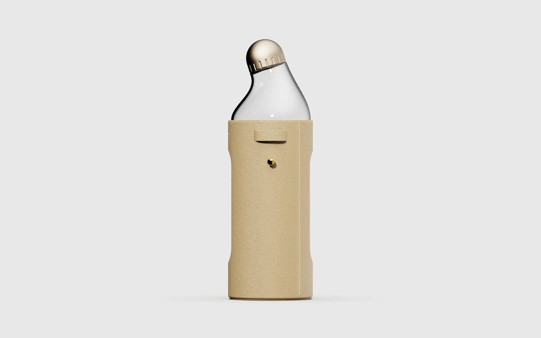 M2O Sport Bottle with Vegan Sleeve, Light Cream | Made to Origin - Wake Concept Store