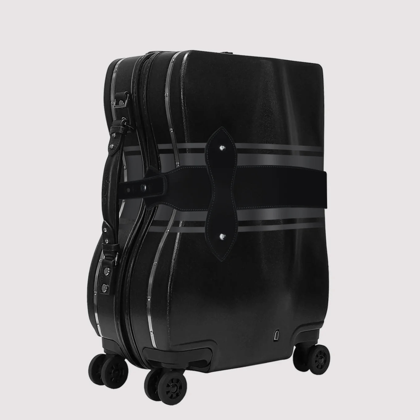 OOKONN Curve 20" Carry-on Luggage, Bondage Grey Scale