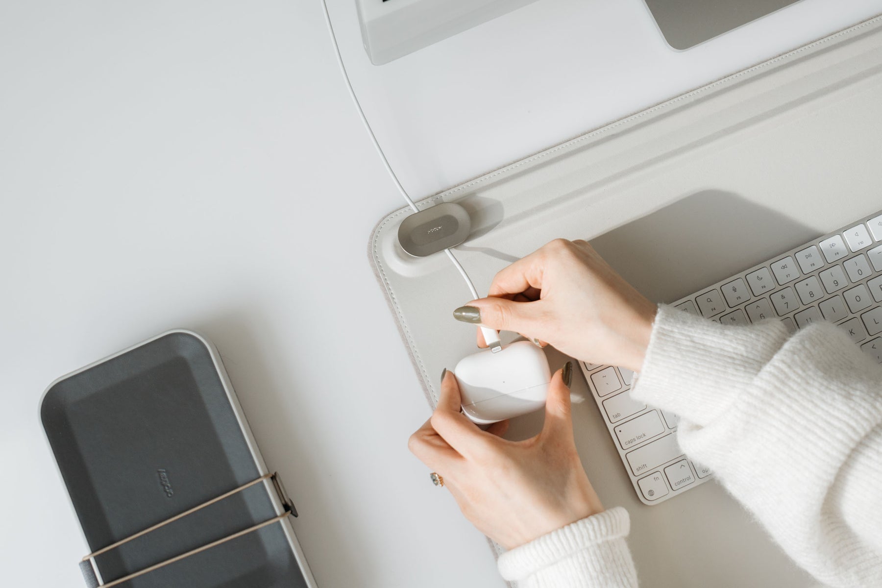 Desk Mat, Stone | Orbitkey - Wake Concept Store