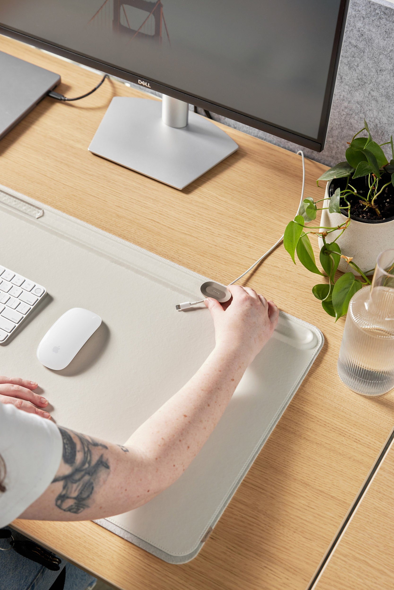 Desk Mat, Stone | Orbitkey - Wake Concept Store