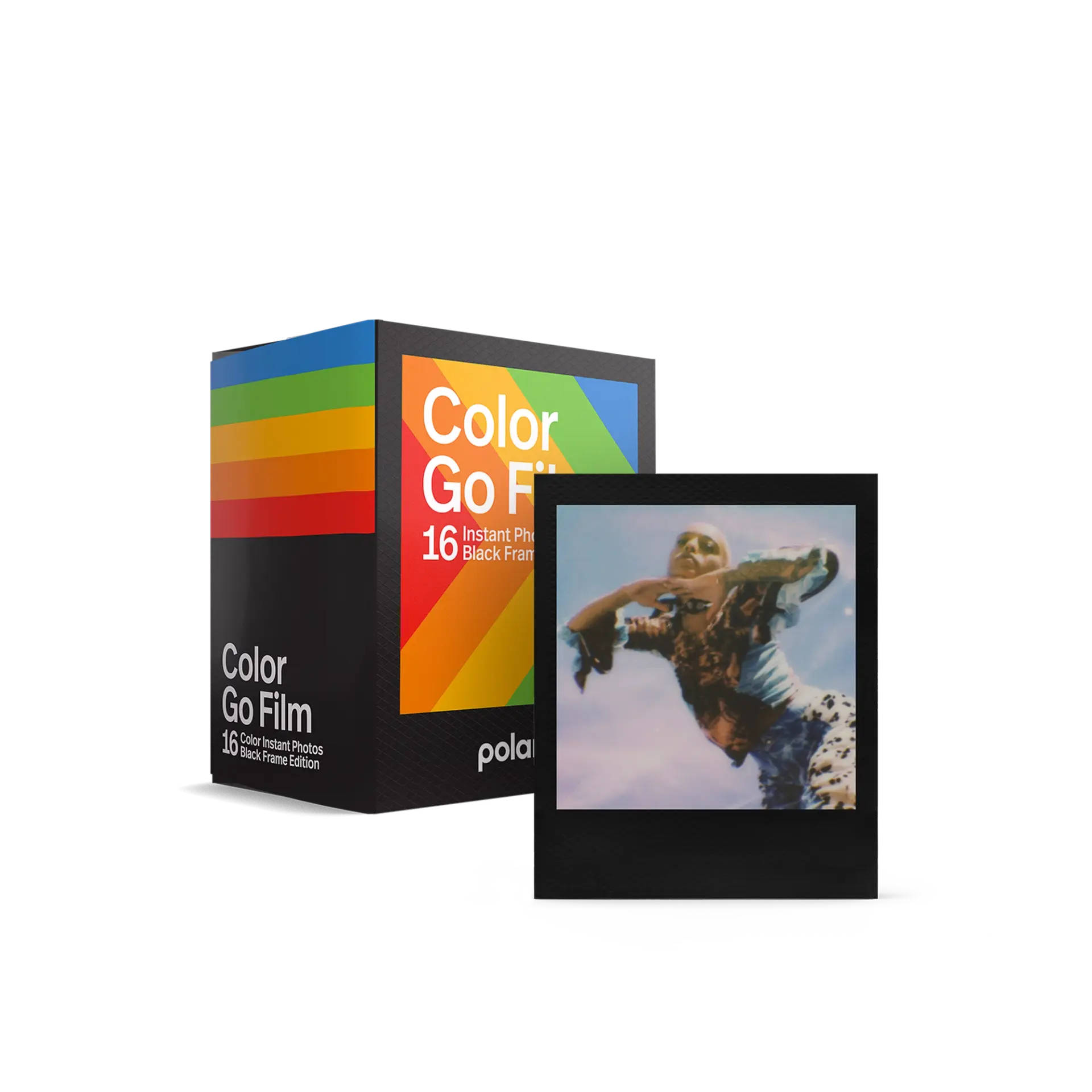 Polaroid Go Color Film Double Pack, Black Frame Edition