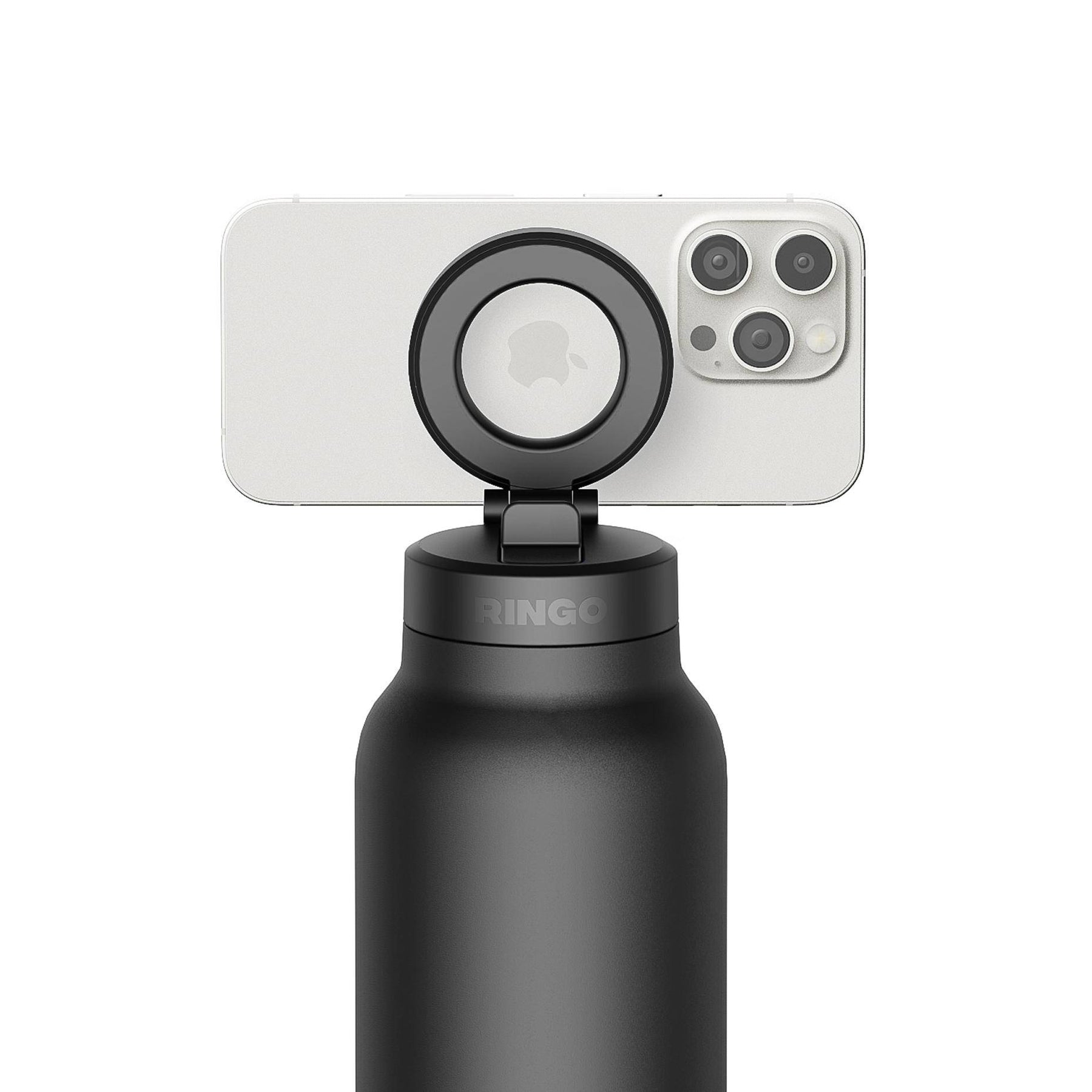 RINGO PRO Magsafe Water Bottle with Sip Lid 24oz, Black