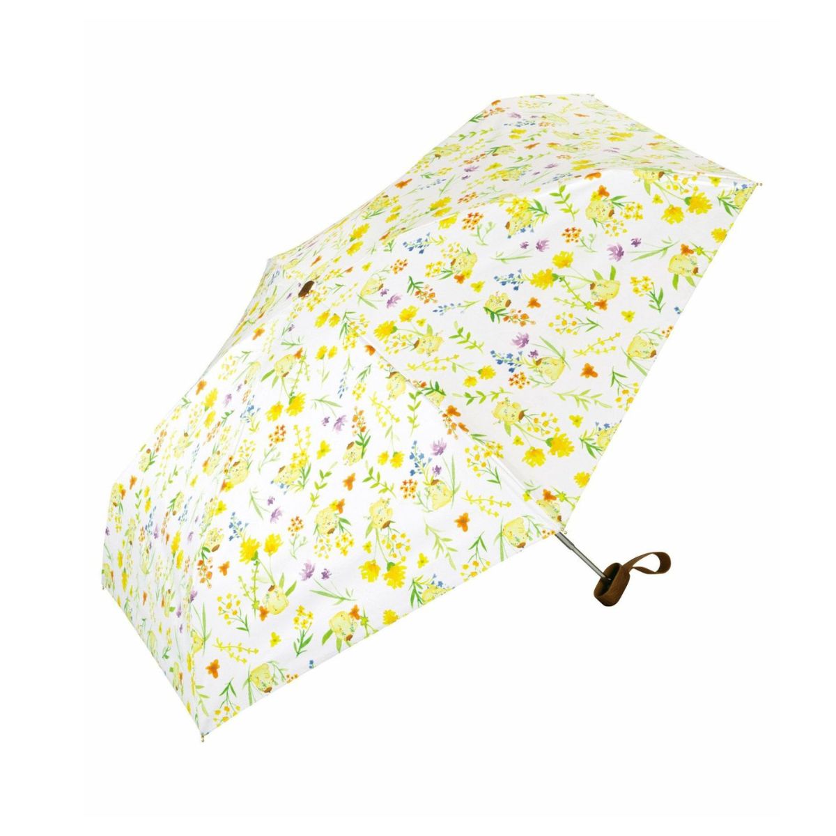 Sanrio Pom Pom Purin x Wpc. 100% UV Protection Parasol Mini Umbrella, Off