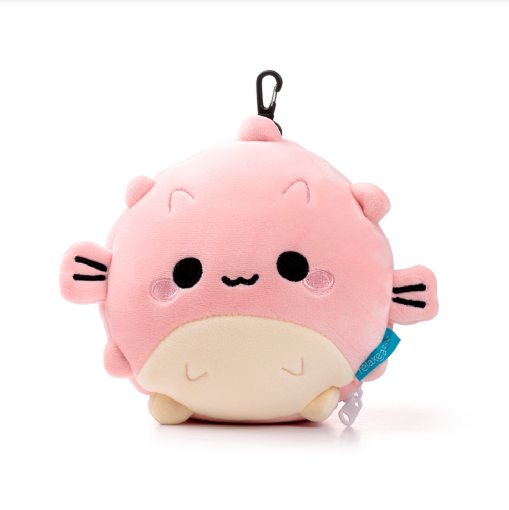 Puffer Fish Travel Pillow Set