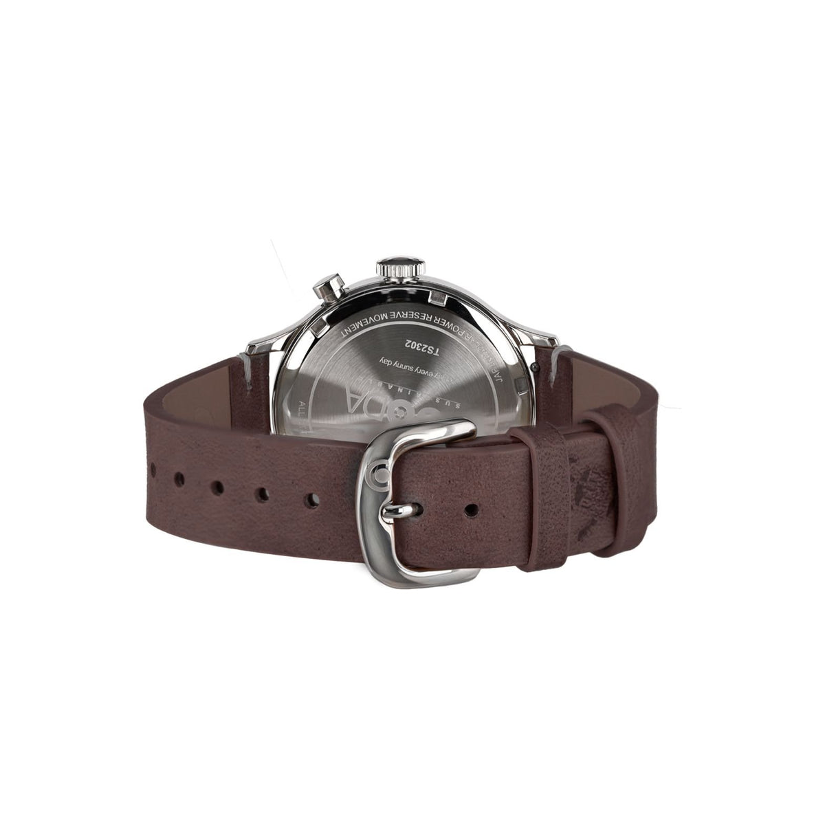 Sooda Solar Watch, Dark Brown | TACS - Wake Concept Store