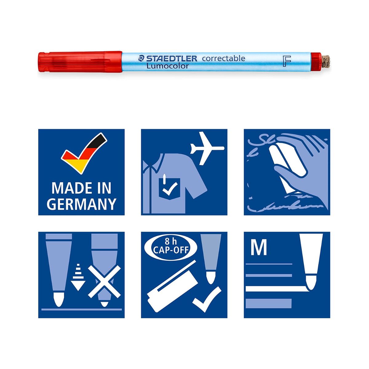 Staedtler Lumocolor Correctable Pen (pack of 4) | Bravestorming - Wake Concept Store