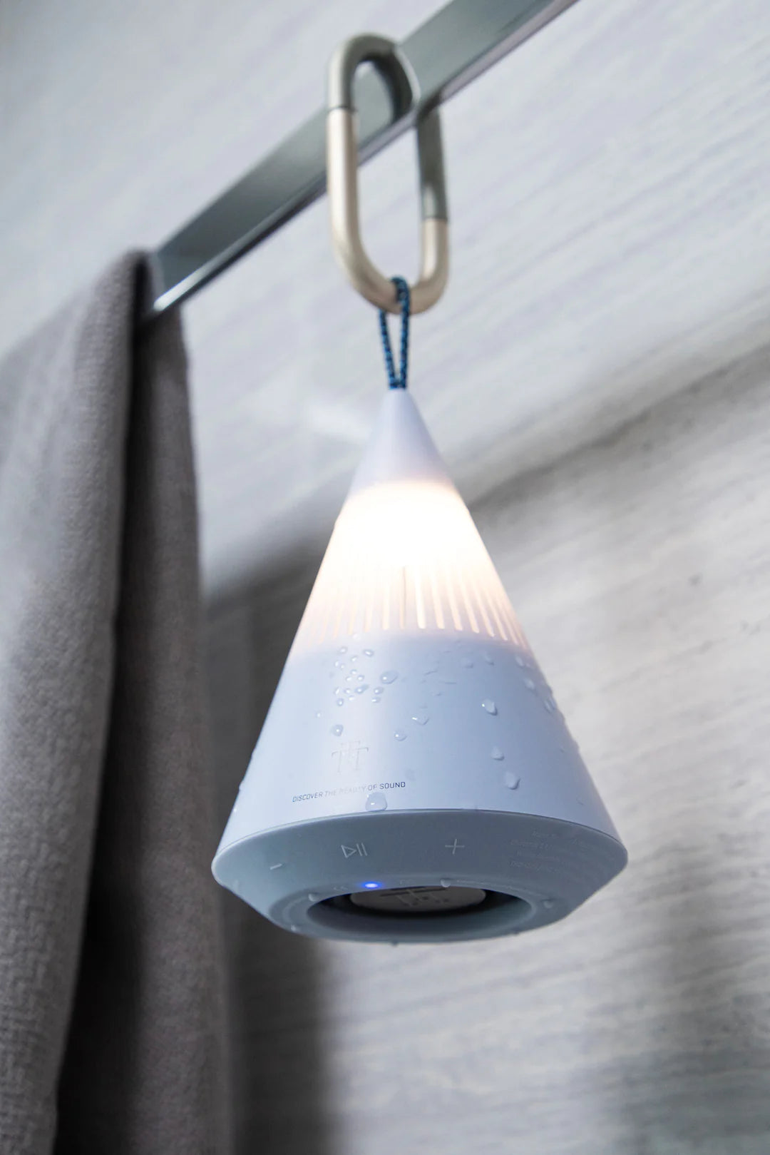 TreSound Q Camping Lamp and Bluetooth Speaker, Mist Blue | Trettitre - Wake Concept Store