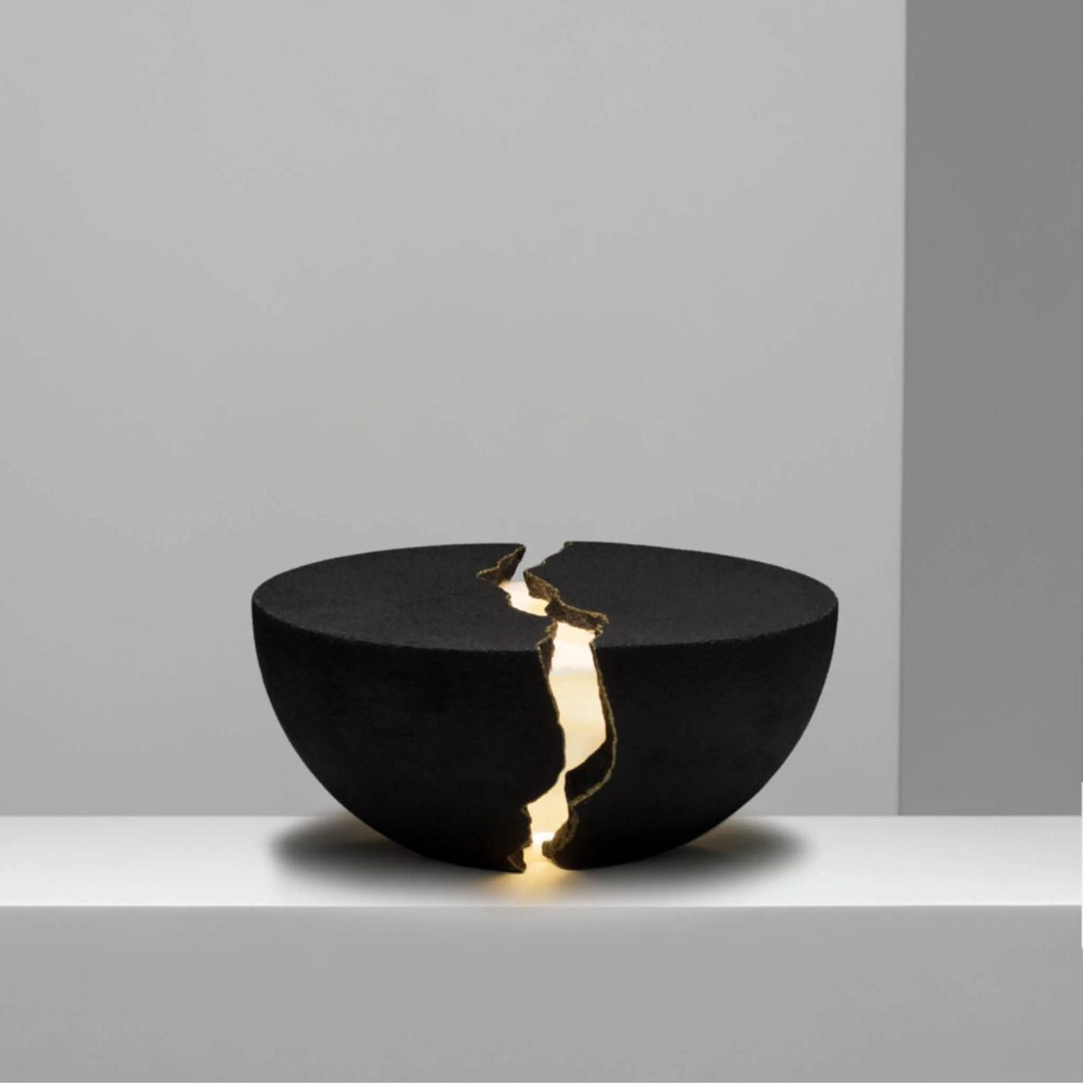 Teno Illuminated Bluetooth Speaker, Lava black | Lumio - Wake Concept Store