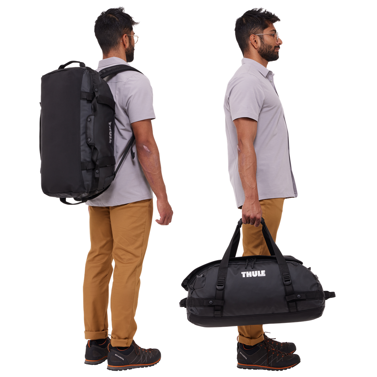 Chasm 2-in-1 Duffel Bag/Backpack 40L