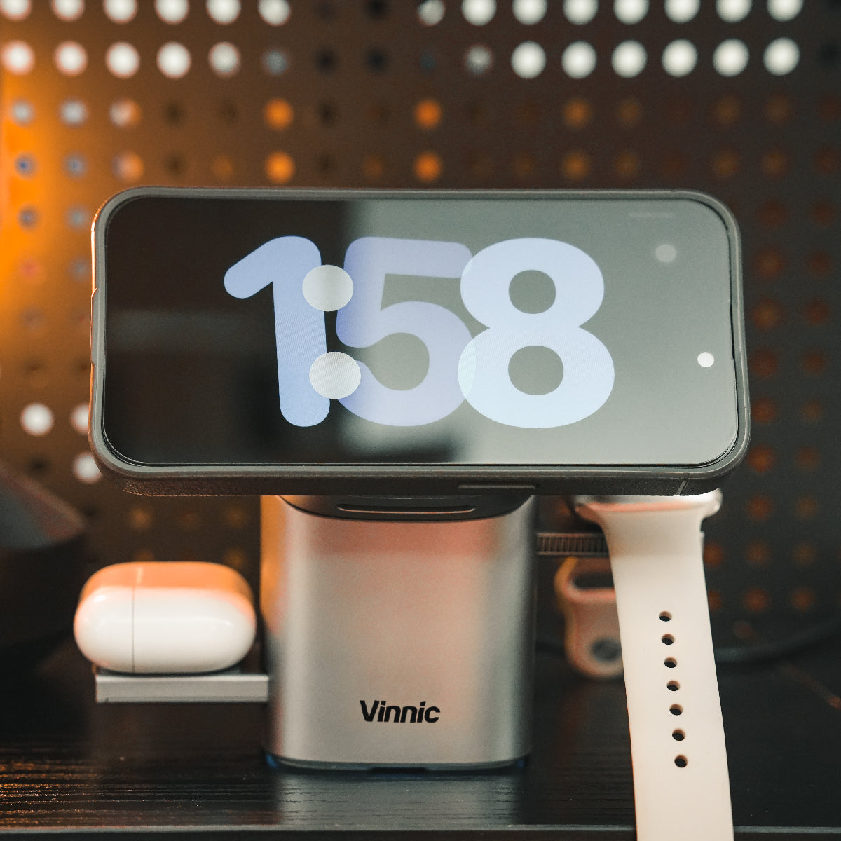 OWL PEAK2 3-IN-1 Magnetic Wireless Charger