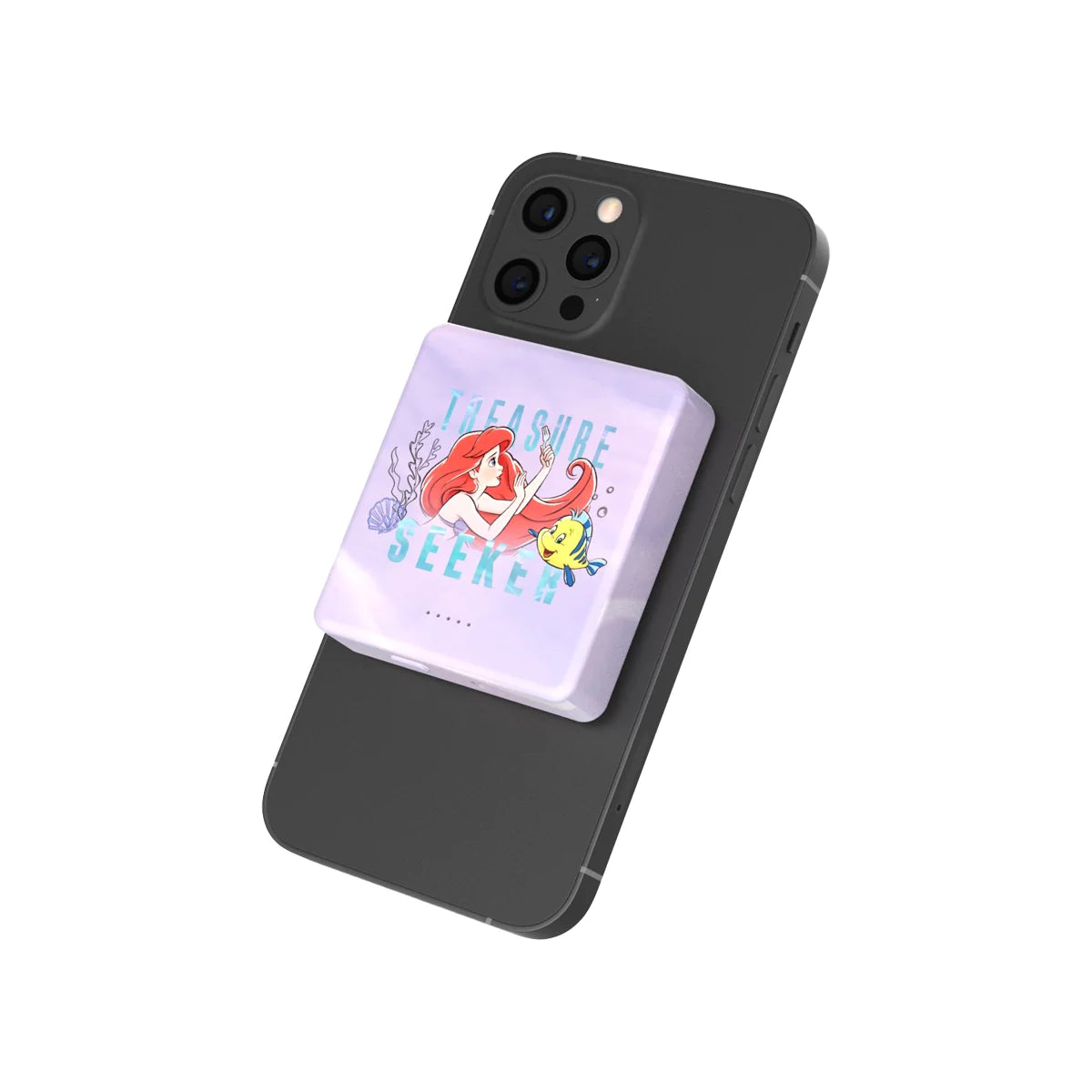 Disney Magnetic Wireless Powerbank, The Little Mermaid Purple | Vinnic Power - Wake Concept Store
