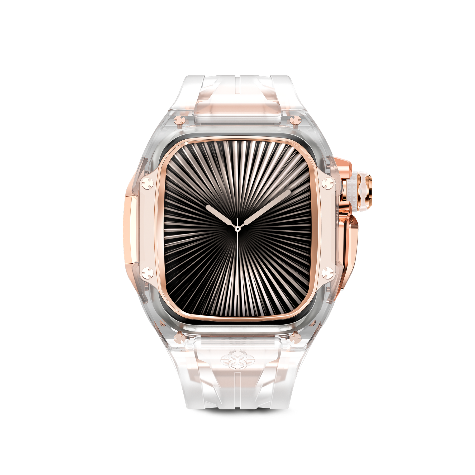 Apple Watch 10 Case RSTRIII46, Crystal Rose