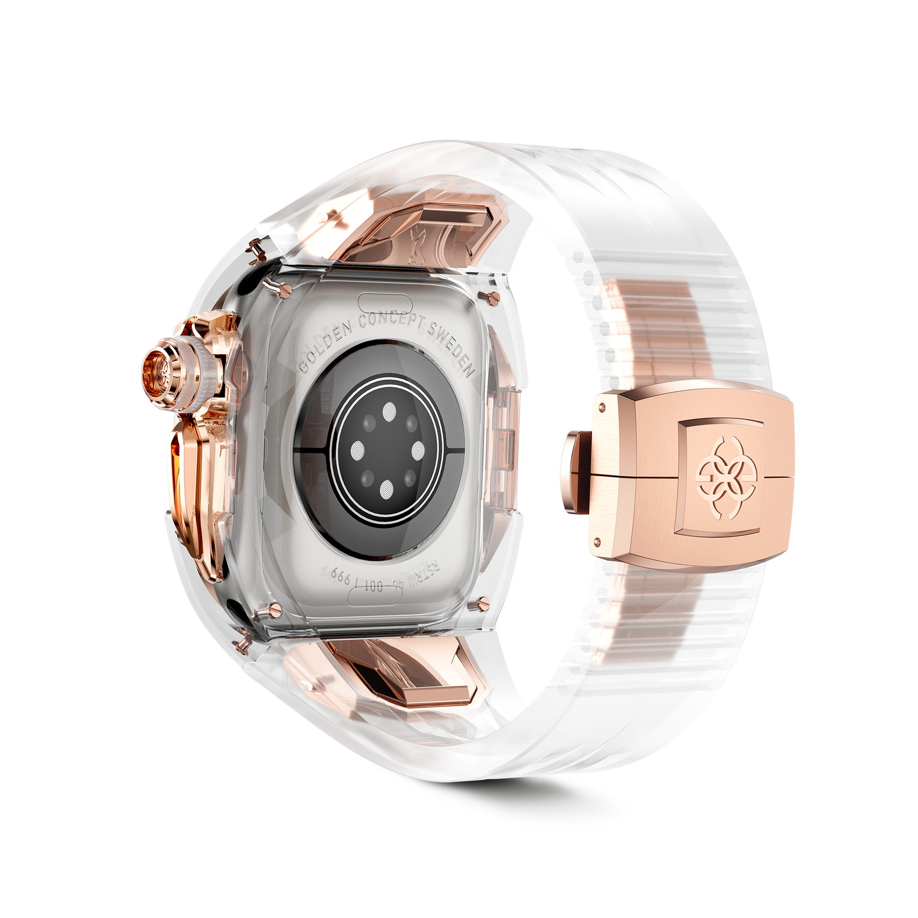 Apple Watch 10 Case RSTRIII46, Crystal Rose