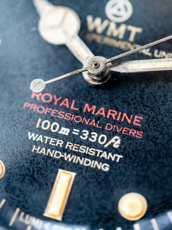 WMT Watches Royal Marine Black dial / Heavy Aged Edition