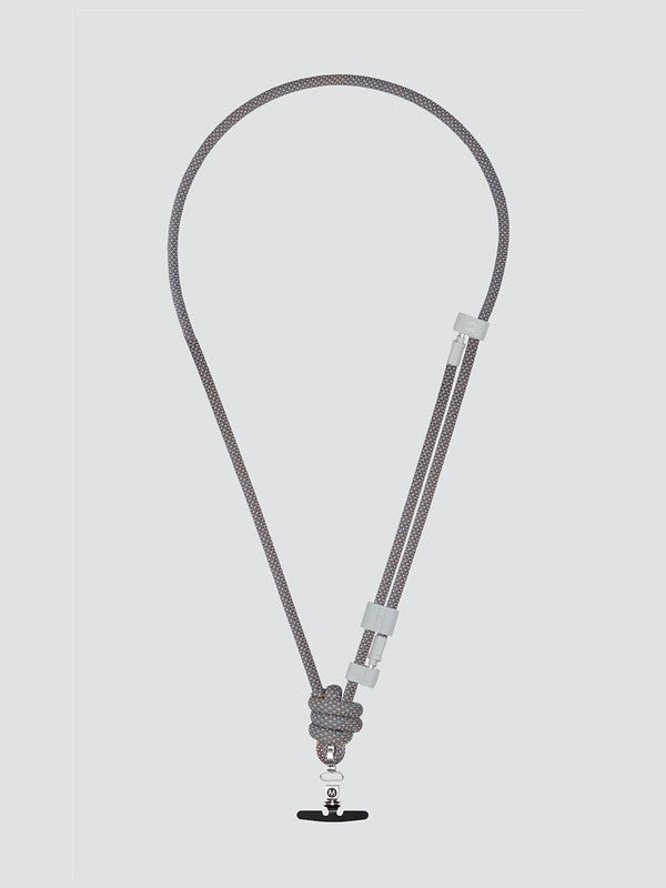 Yoggle Power Click Charging Cable & Crossbody Phone Strap, Purple Blue