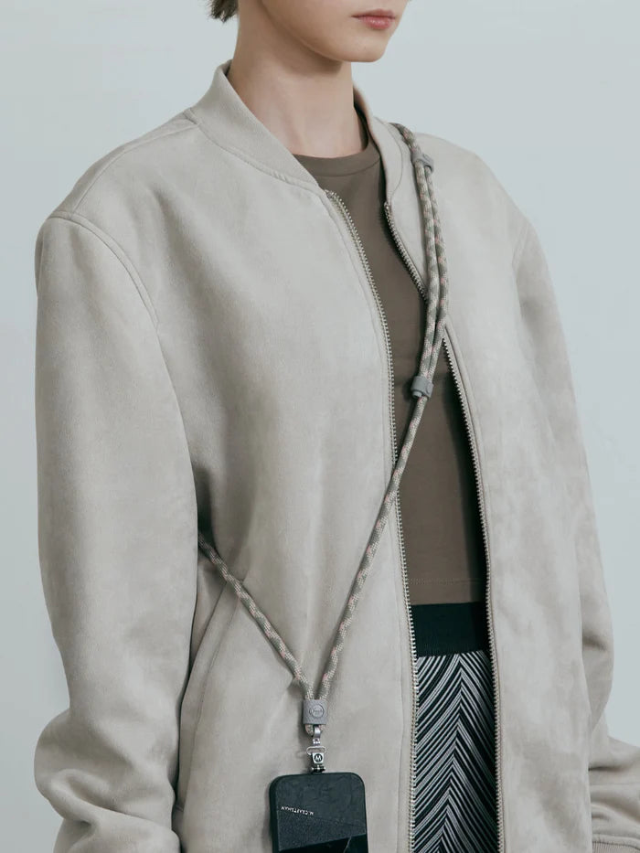 Yoggle Click Crossbody Phone Strap, Greyish Pink | M.Craftsman - Wake Concept Store