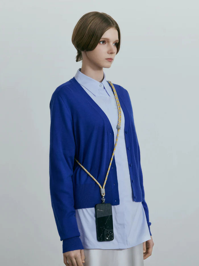 Yoggle Click Crossbody Phone Strap, Yellow Grey | M.Craftsman - Wake Concept Store