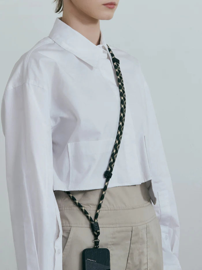 Yoggle Click Crossbody Phone Strap, Golden Black | M.Craftsman - Wake Concept Store