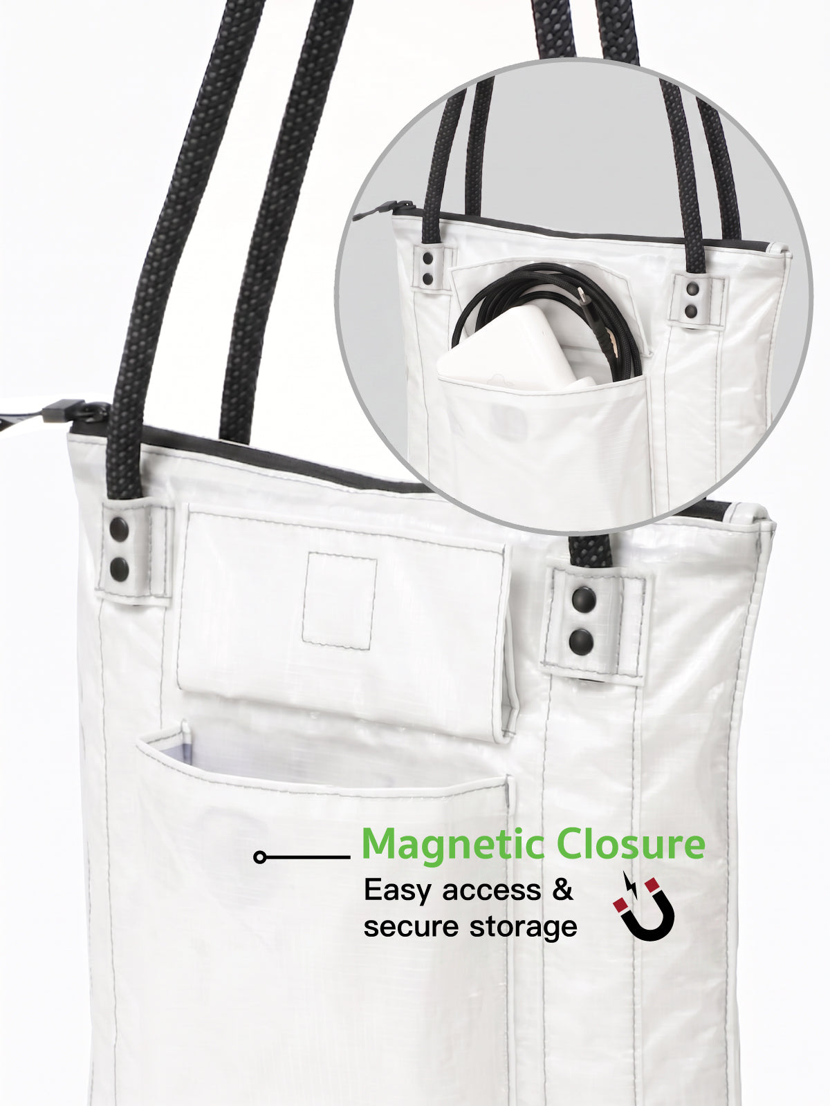 Airy II Sleeves & Tote Set for MacBook, White
