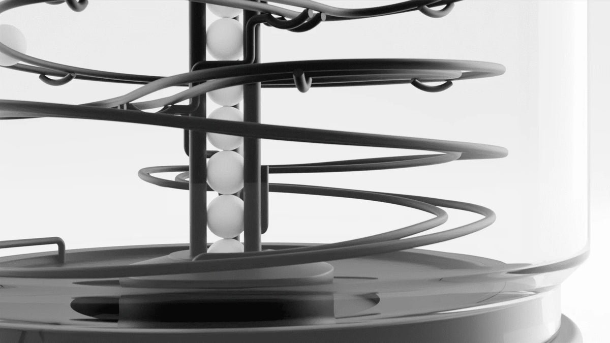 Marbolous 360° Design Marble Track Desk Toy, Electroll Birch | Marbolous - Wake Concept Store