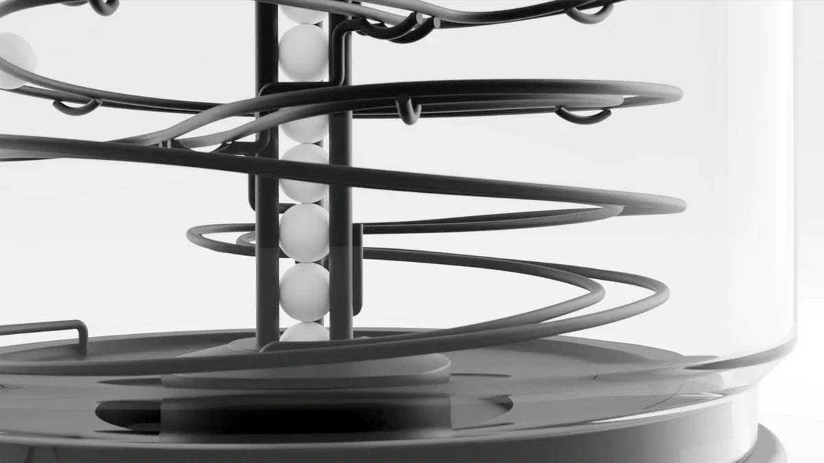 Marbolous 360° Design Marble Track Desk Toy, Electroll Black | Marbolous - Wake Concept Store