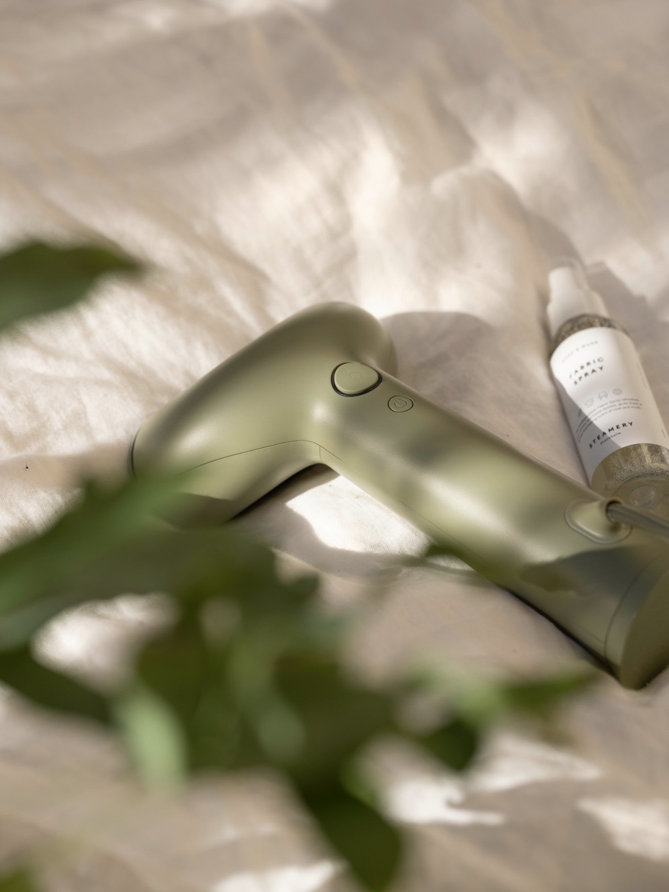 Cirrus No.3 Handheld Iron Steamer, Sage | Steamery - Wake Concept Store