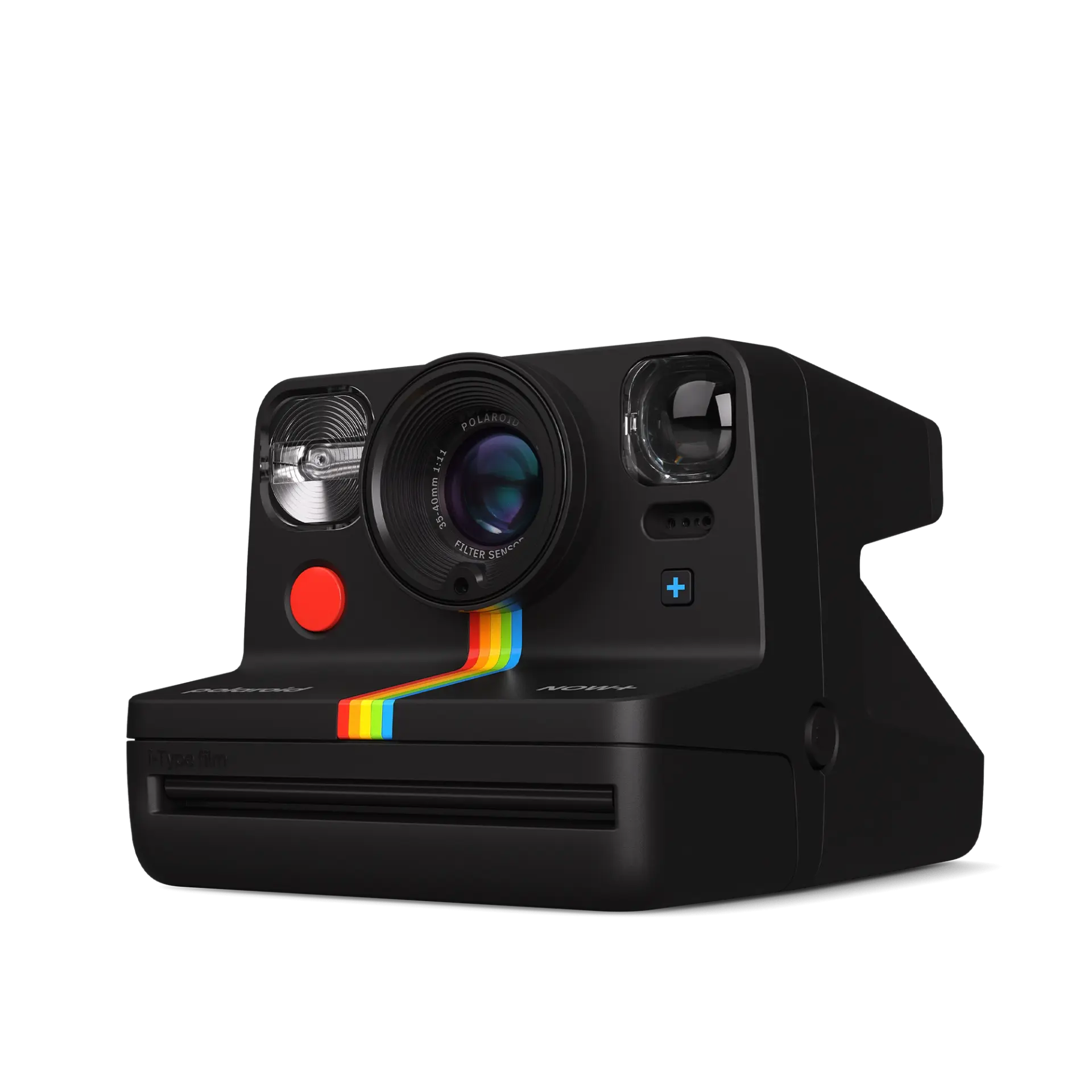 Polaroid Now+ Gen 2 i-Type Instant Camera + 5 lens filters, Black