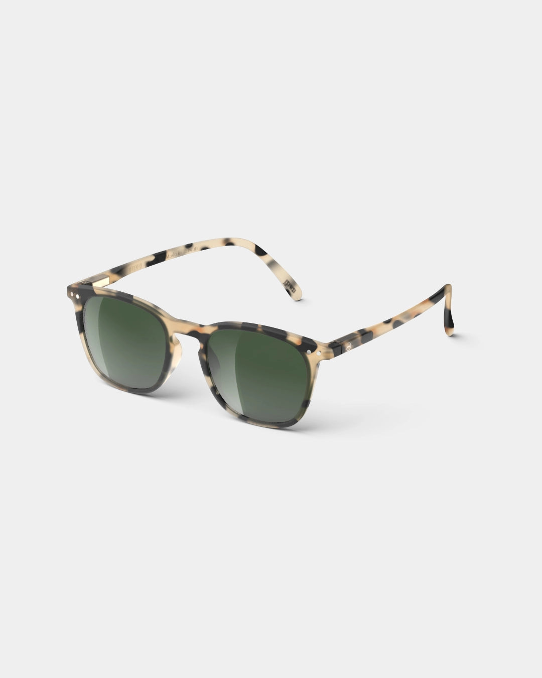 #E Polarized Lenses, Light Tortoise Green