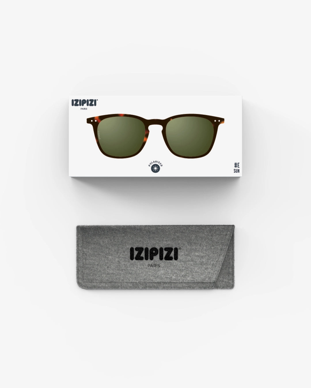 #E Polarized Lenses, Tortoise Green