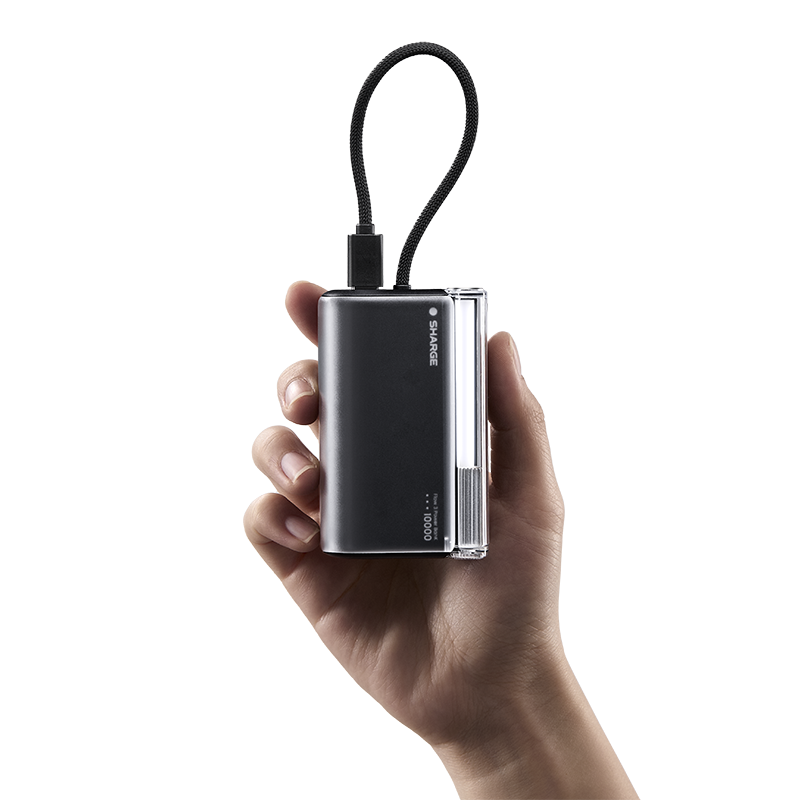 Flow 3 Power Bank 10000mAh with Built-in Cable