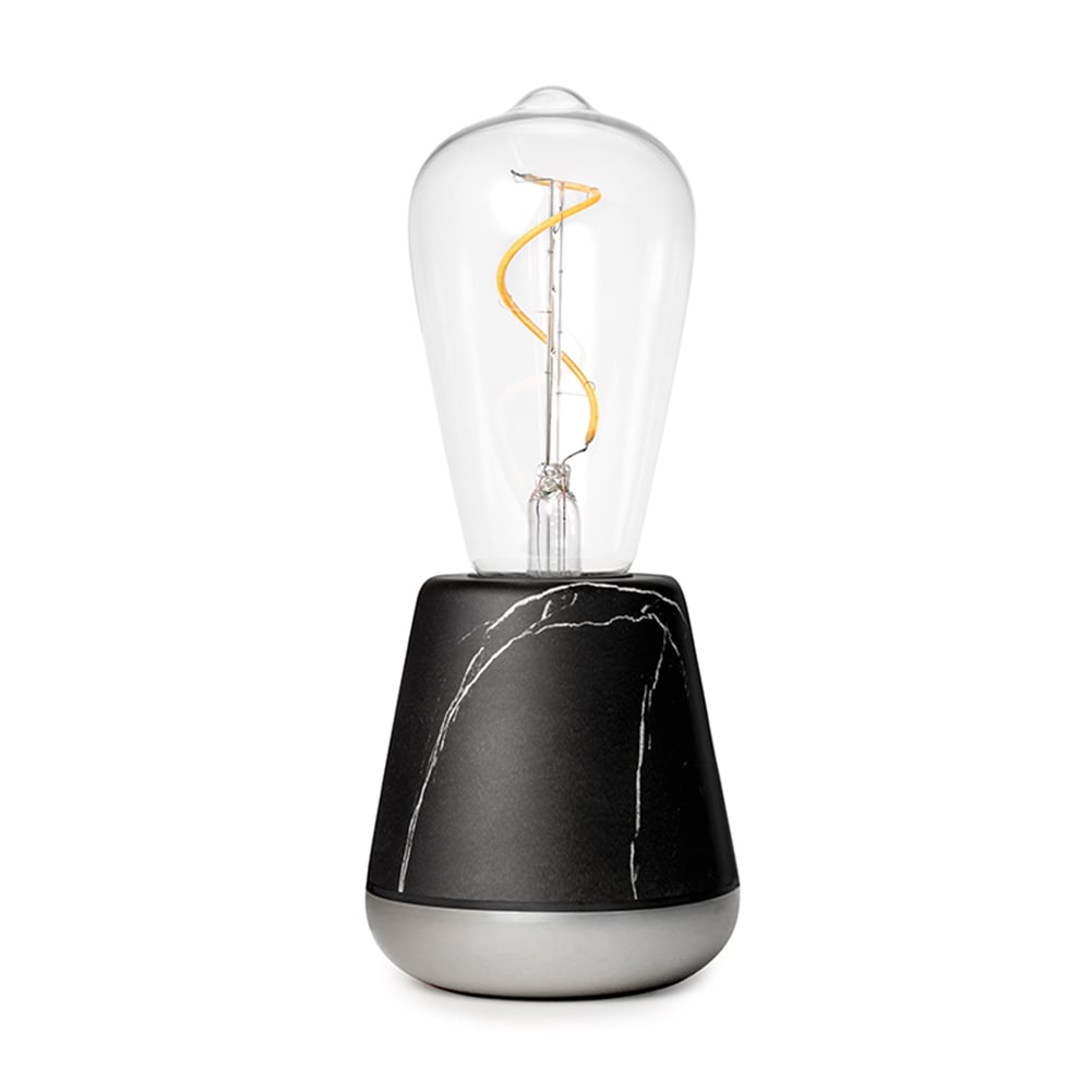 One Black Marble Cordless Table Lamp | Humble - Wake Concept Store