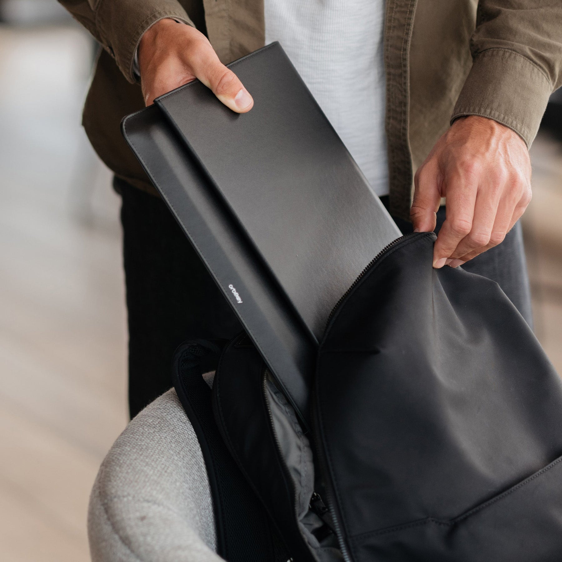 Hybrid Laptop Sleeve, Black