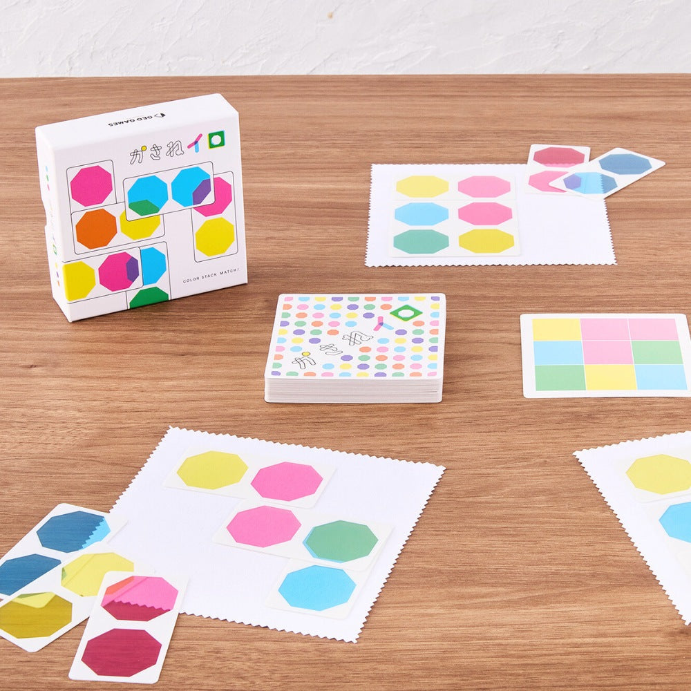 KASANE IRO Color Stack Match Educational Board Game
