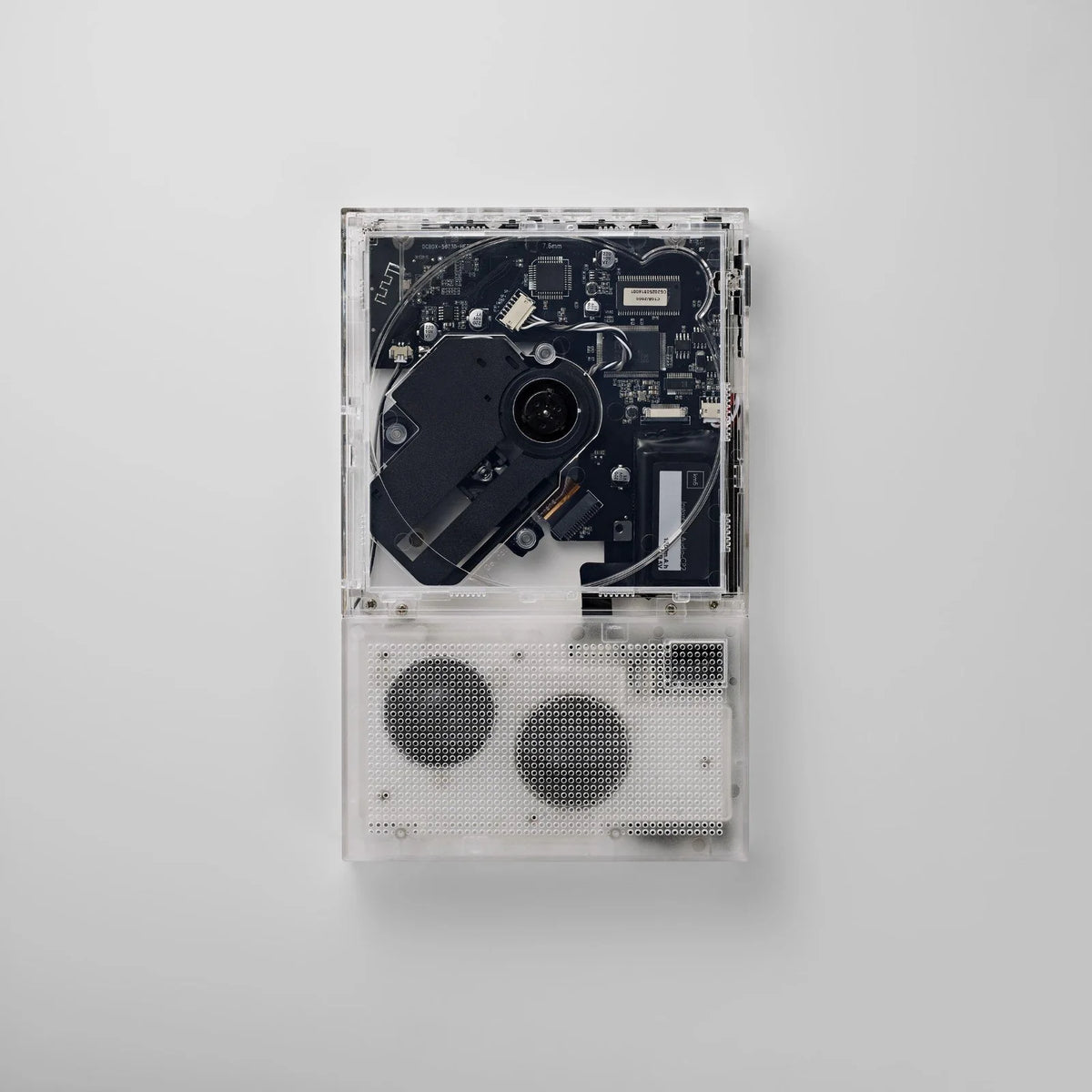 km5 CD Player with Speaker, CP2 Clear