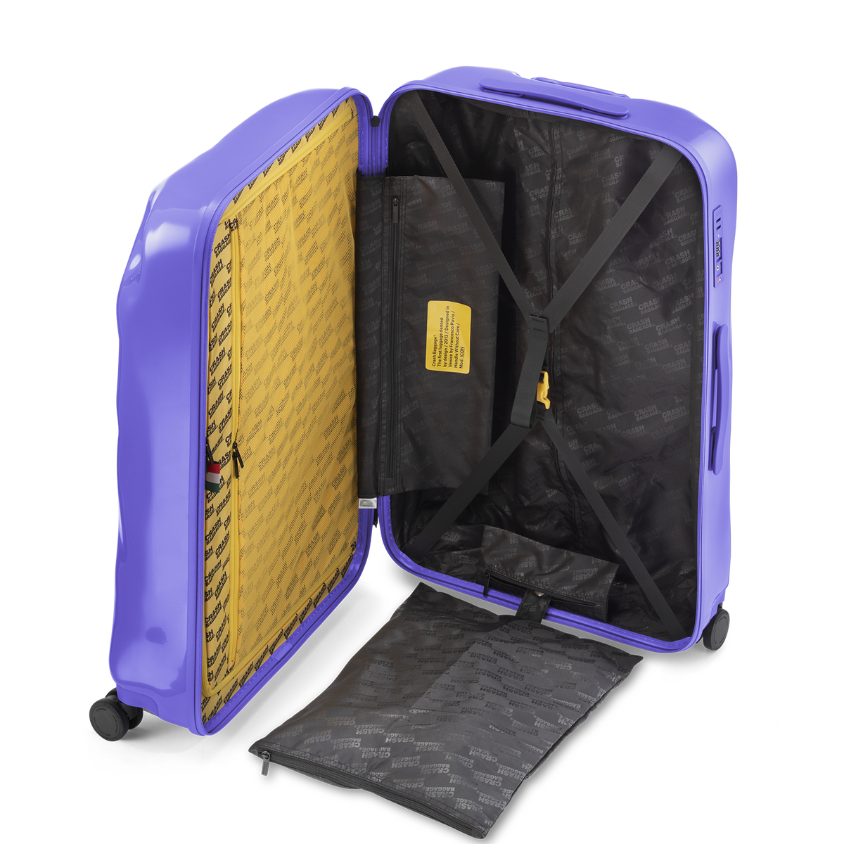 Icon Tone on Tone, Large 4 Wheels Suitcase | Crash Baggage - Wake Concept Store