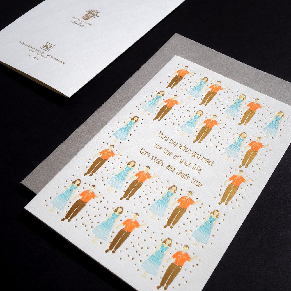 Letterpress Love Card