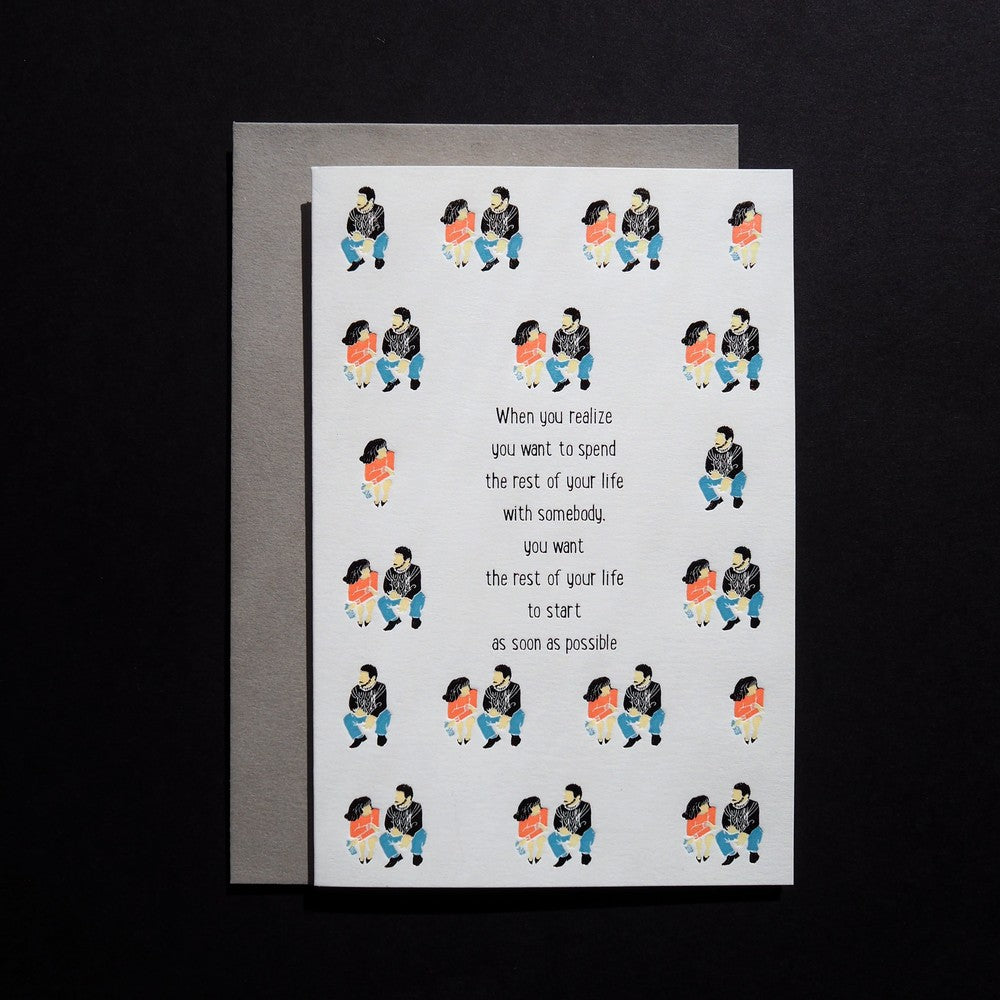 Letterpress Love Card