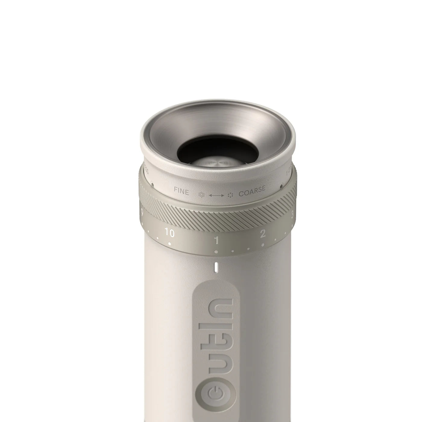 Fino Portable Electric Coffee Grinder, Sandstone White