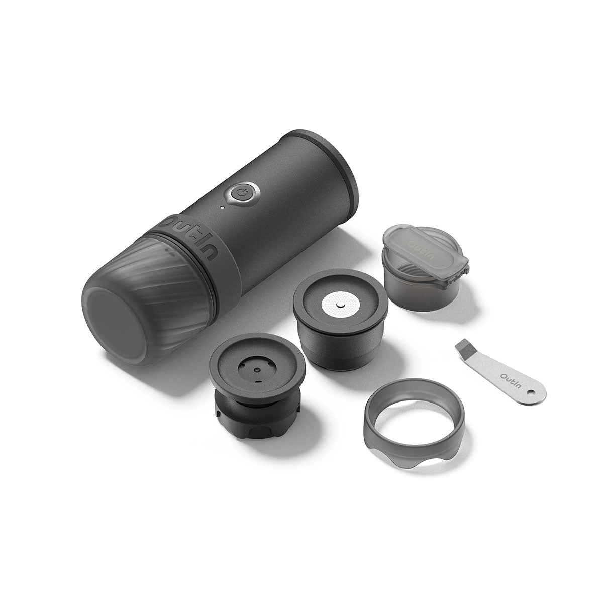 Mino Portable Electric Espresso Machine, Space Grey