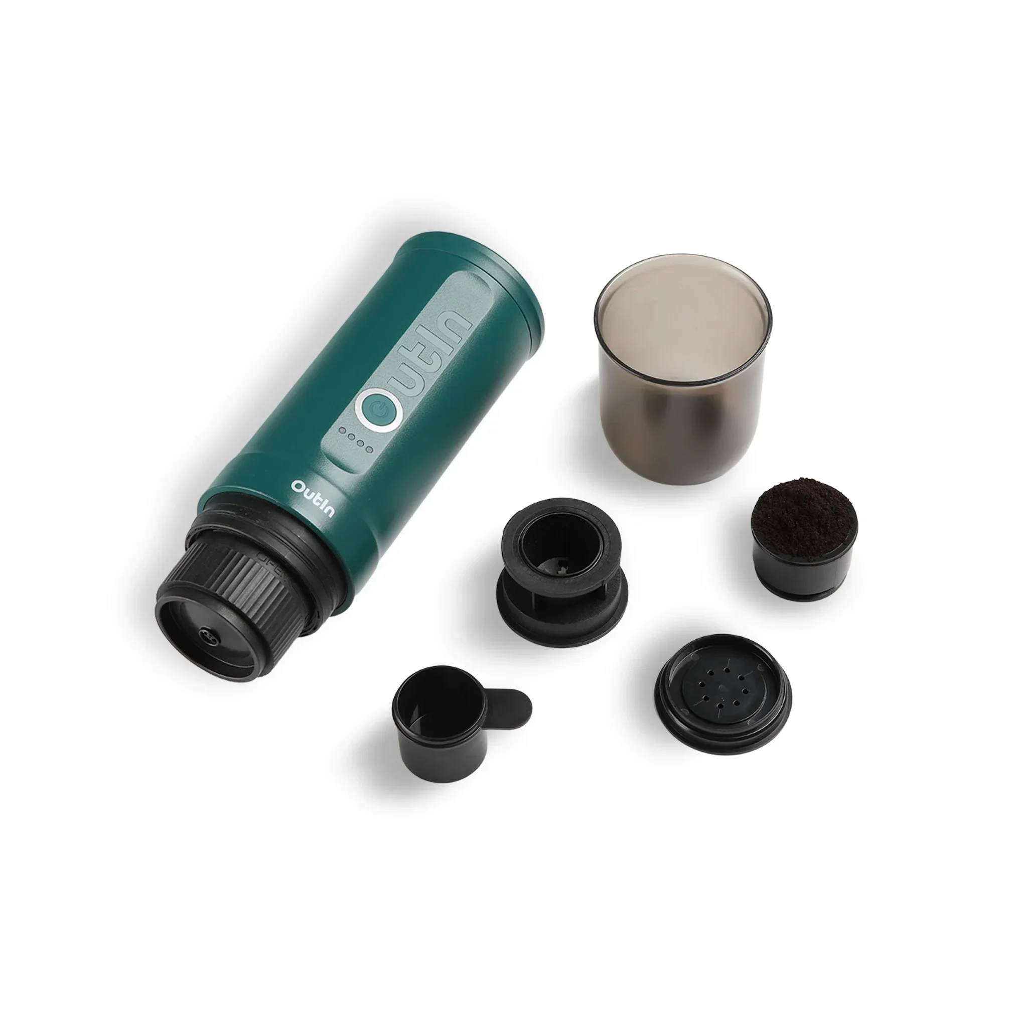 Nano Portable Espresso Machine, OutIn Teal