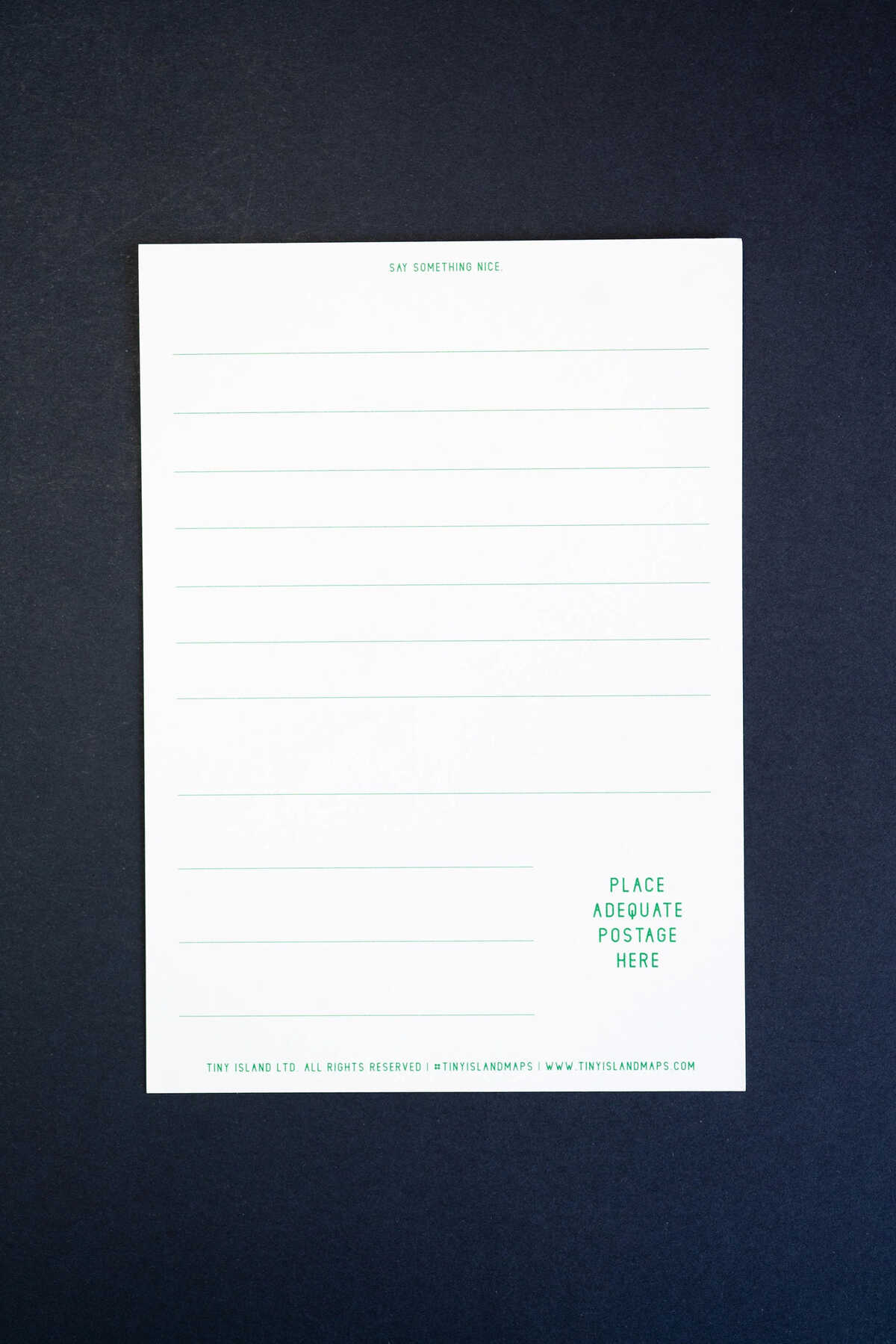 Hong Kong Artwork Postcard | Tiny Island - Wake Concept Store