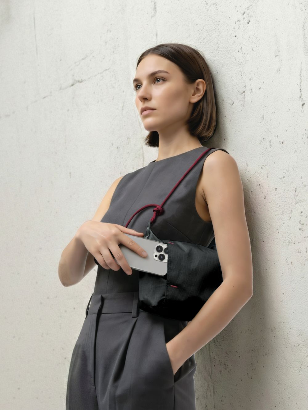 The Bristol Quay Cut Resistant, Black/Red