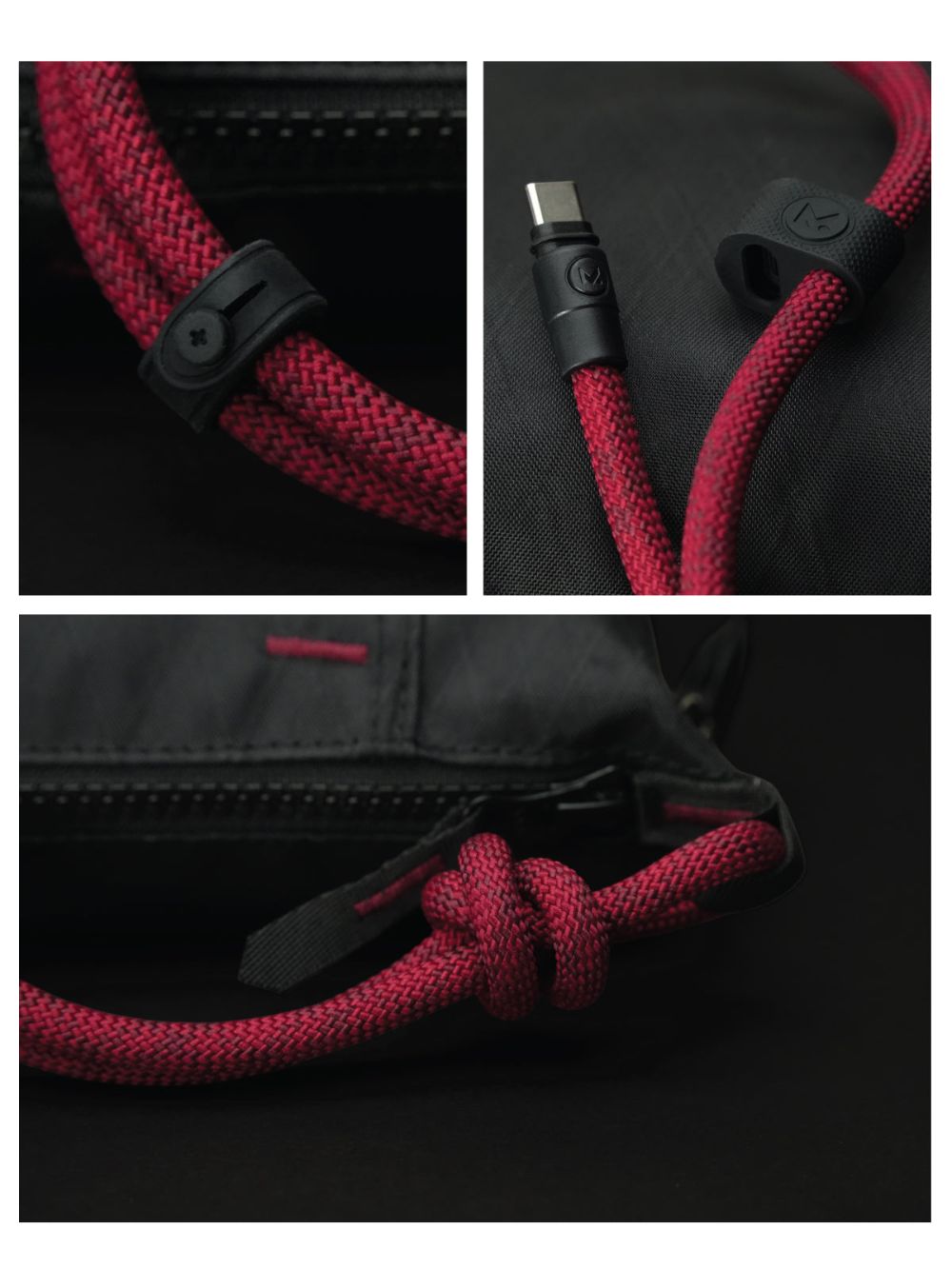 The Bristol Quay Cut Resistant, Black/Red