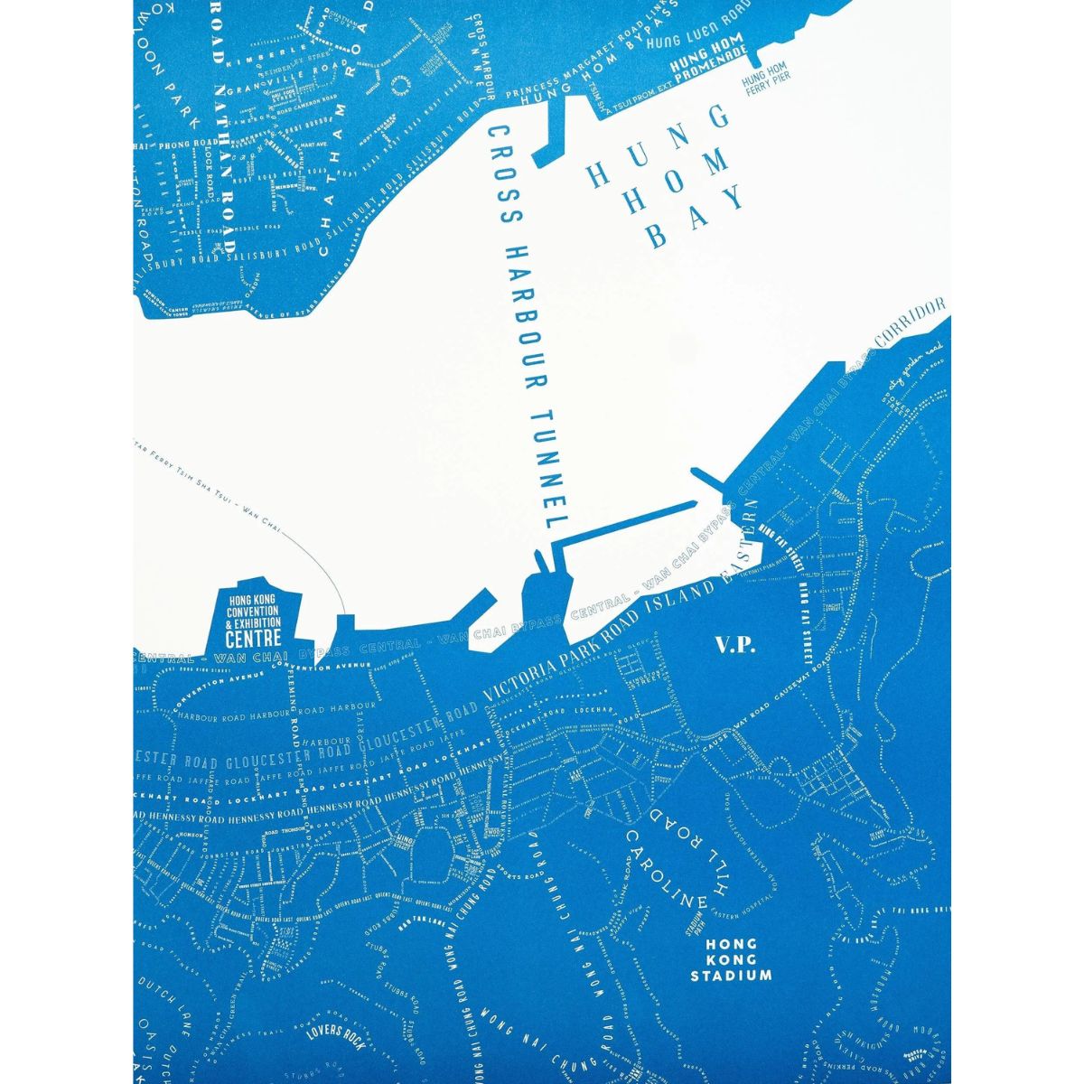 Victoria Harbour Blue Offset - Set of Three | Tiny Island - Wake Concept Store