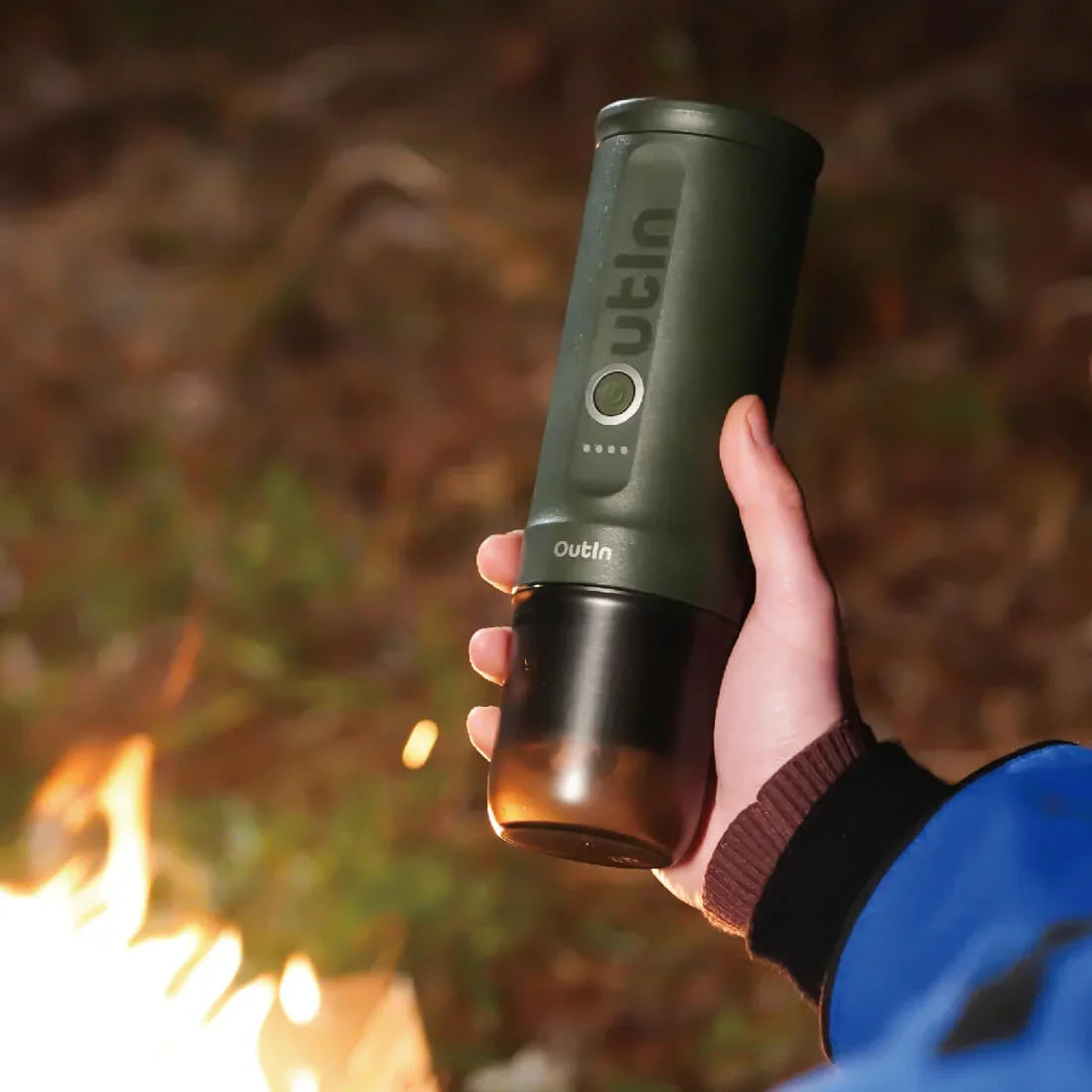 Nano Portable Espresso Machine, Forest Green