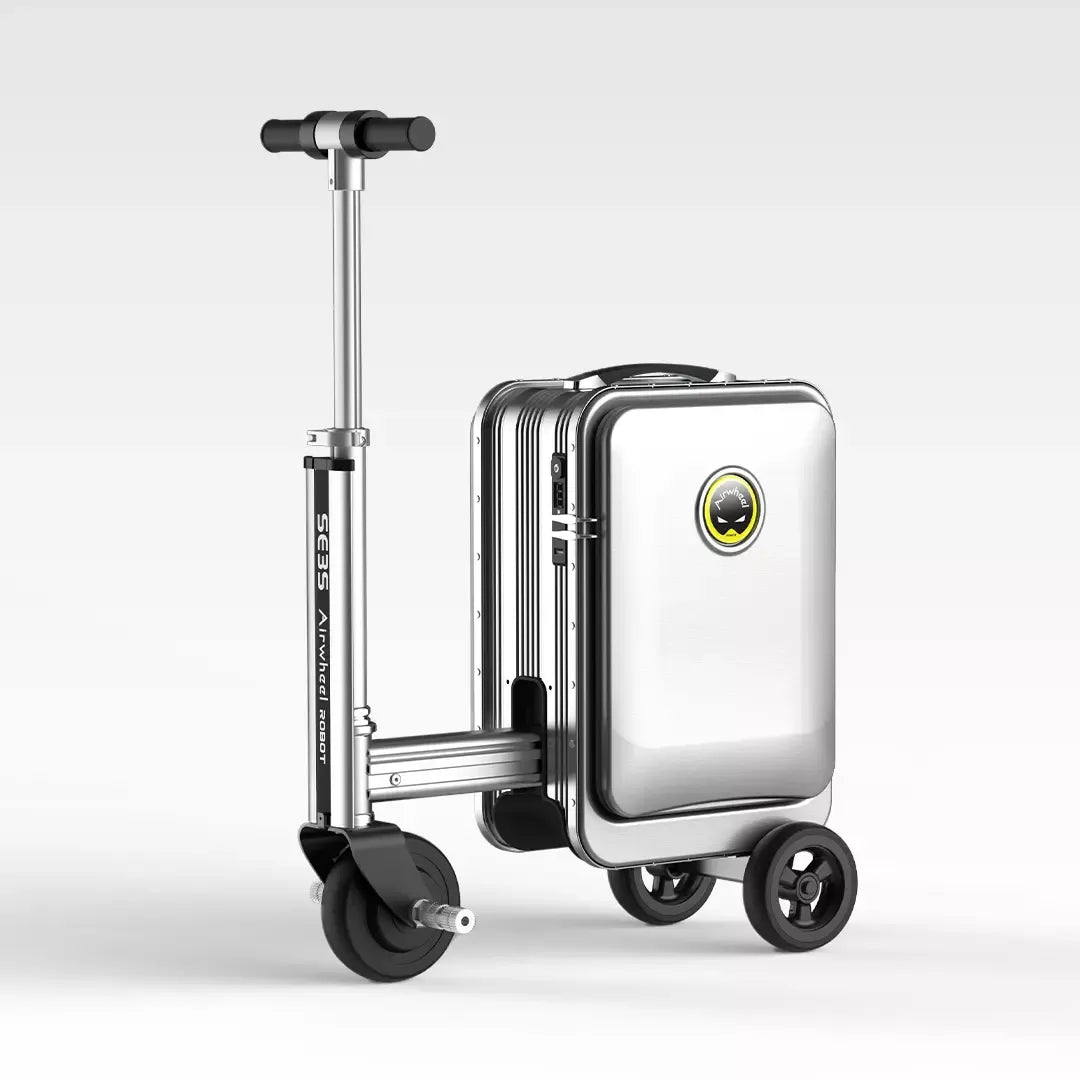 Airwheel SE3SL Boardable Smart Riding Suitcase, Silver