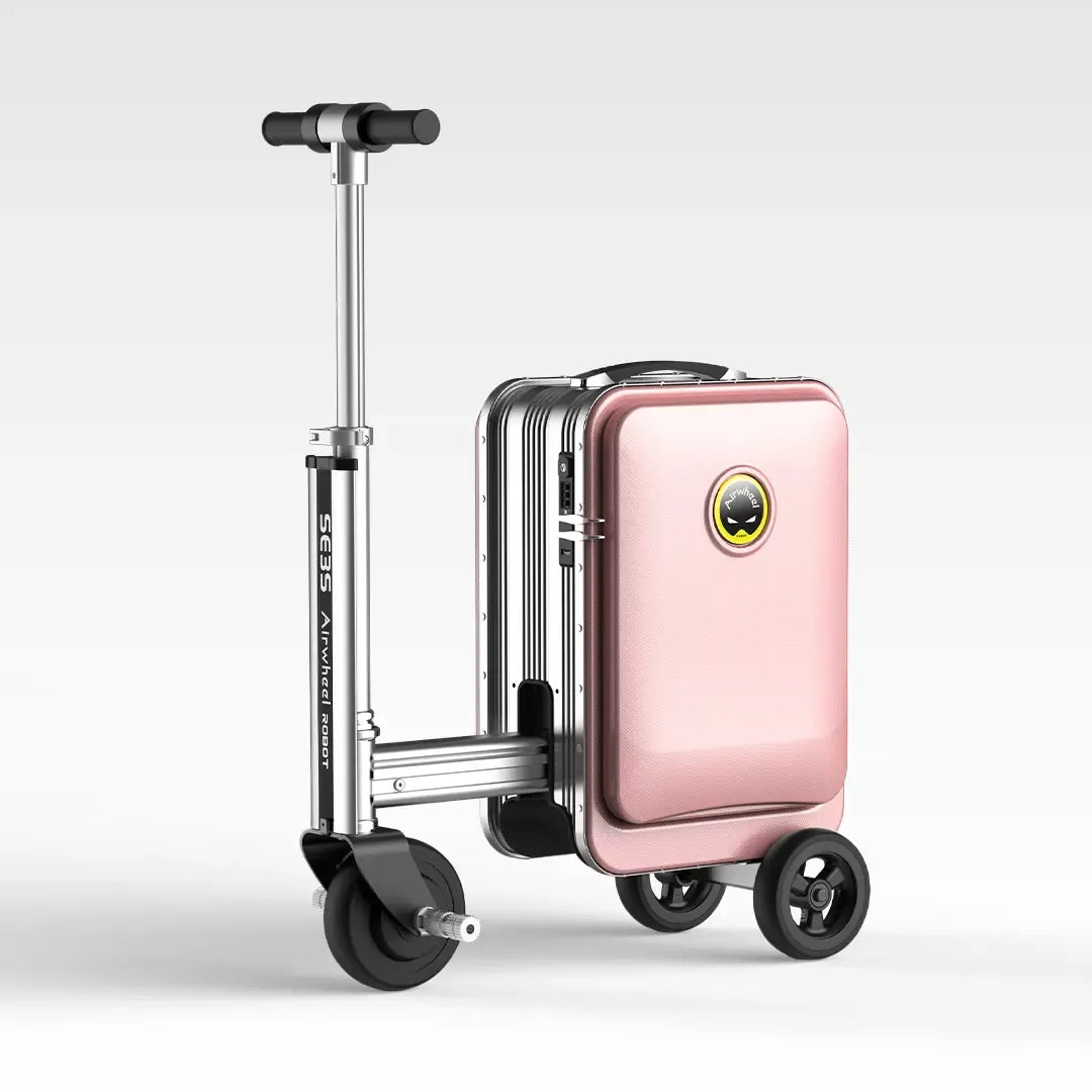 Airwheel SE3SL Boardable Smart Riding Suitcase, Pink